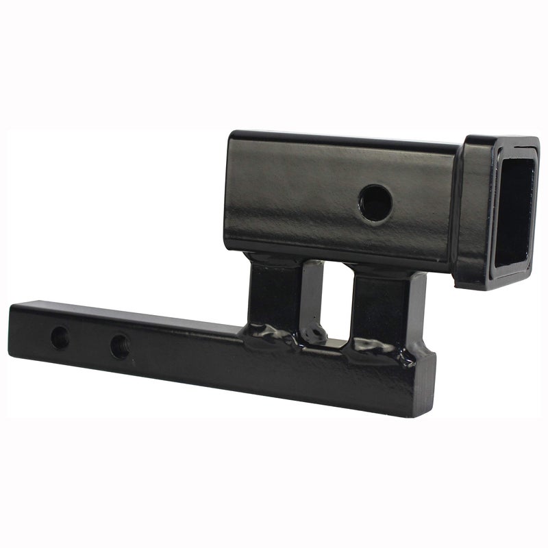 MaxxHaul 80875 Trailer Hitch Extender Adapter, 2" Receiver, 4 inch Rise/Drop, 1-1/4 inch Solid Shank, 9" to 10-1/4" Extension - Image 2